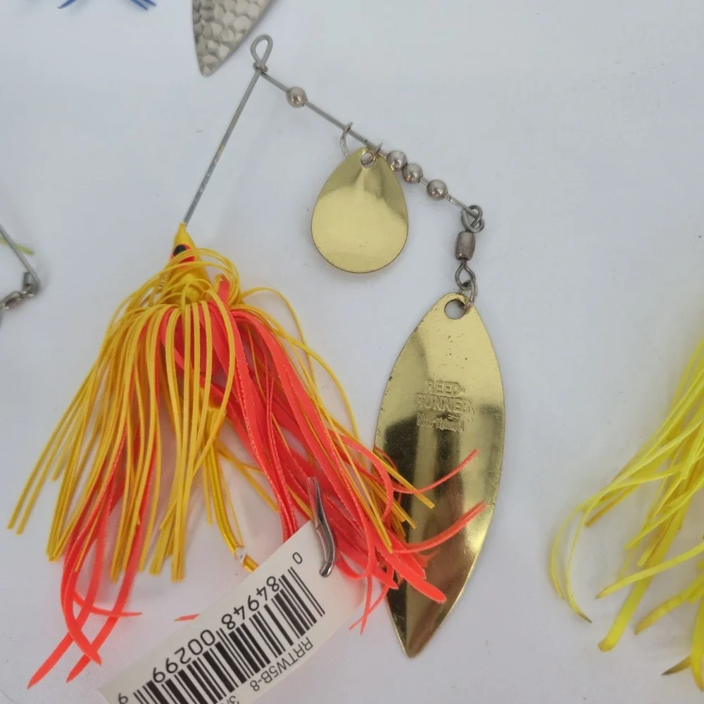 Northland Reed Runner Spinnerbait Lot Bass Pike Musky Lures 5pc Appear New W Tag